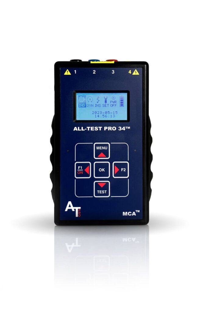Induction motor testing tool by ALL-TEST Pro.